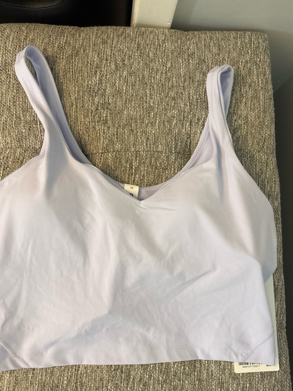 lululemon athletica Lavender Scoop Neck Tank
